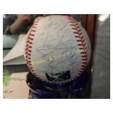 ZACH GREINKE SIGNED MINOR LEAGUE BALL.