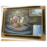 FRAMED 23" X 35" OIL ON CANVAS BY PAULSON.