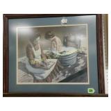 FRAMED 17" X 20" LIMITED EDITION 673/1000 ARTIST