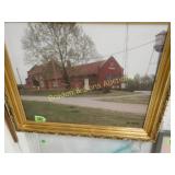 FRAMED 16" X 19" PICTURE.