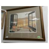 FRAMED 24" X 11" LIMITED EDITION 64/350 ARTIST