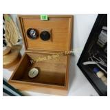 GROUP OF 2 HUMIDORES.