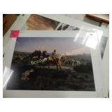 GROUP OF 2 FRAMED NATIVE AMERICAN PRINTS.