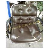 OFFICE AND DINING CHAIR PLUS SHORT STOOL.