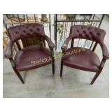 GROUP OF 2 LIKE NEW CONTEMPORARY OFFICE CHAIRS.