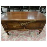 VINTAGE CONTINENTAL CEDAR CHEST.