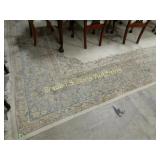 VINTAGE 120" X 144" AREA RUG.
