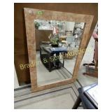 CONTEMPORARY 44" X 29" MIRROR.
