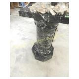 38" TALL MARBLE BASE.