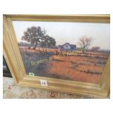 FRAMED 18" X 24" GICLEE BY DL PARKS TITLED "MOVE