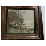 GROUP OF 2 FRAMED PRINTS.