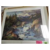 GROUP OF 3 WESTERN PRINTS.