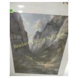 UNFRAMED 29" X 21" ARTIST SIGNED LARRY DYKE