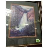 FRAMED 16" X 12" WINDBERG PRINT. TITLED