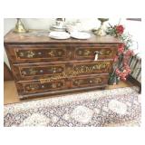 ANTIQUE PENNSYLVANIA DUTCH HANDPAINTED PINE 3