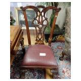 CONTEMPORARY CHIPPENDALE CHAIR.
