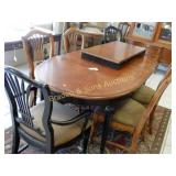 CONTEMPORARY DINING TABLE WITH 6 CHAIRS