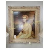 FRAMED 29" X 23" OIL ON CANVAS BY EDMUND