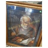 FRAMED 27" X 19"  PRINT