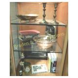 CONTENTS OF ENTERTAINMENT CENTER