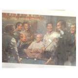 UNFRAMED 10" X 16" PRINT OF 8 PAST REPUBLICAN