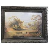 FRAMED 21" X 31" PRINT