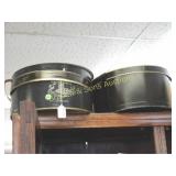 GROUP OF 2 VINTAGE HAT BOXES (NO HATS)