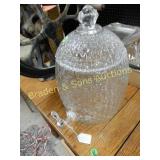 VINTAGE PINEAPPLE SHAPED DRINK DISPENSER.