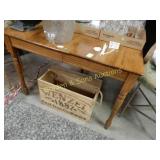 VINTAGE DINING TABLE.