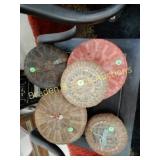 GROUP OF ASSORTED VINTAGE BASKETS.