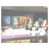 GROUP OF ASSORTED DOLLS, TOYS ETC.