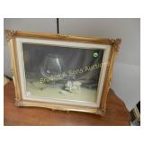 FRAMED 12" X 16" WINDBERG PRINT.