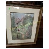 FRAMED 16" X 12" LIMITED EDITION 576/1950 ARTIST