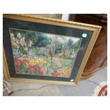 FRAMED 24" 29" PRINT.