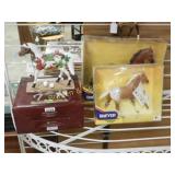 GROUP OF 3 BREYER HORSES, 2 NEW IN THE BOX AND 1