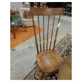 GROUP OF TWO VINTAGE DINING CHAIRS