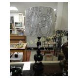 GROUP OF 3 CONTEMPORARY TABLE LAMPS.