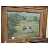 FRAMED ARTIST SIGNED JAMES HARVEY JOHNSON