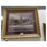 FRAMED 15" X 18" ARTIST SIGNED PENNINGTON LIMITED