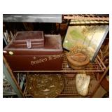 GROUP OF 2 SHELVES OF ASSTD COLLECTIBLES