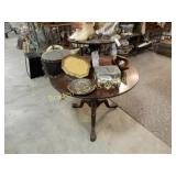 CONTEMPORARY TWO TIERED END TABLE