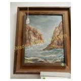 18" X 13" OIL ON PANEL