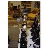 GROUP OF 4 CONTEMPORARY LAMPS