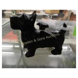 4" CAST IRON SCOTTISH TERRIER WITH WINGS