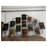 CONTEMPORARY 30" X 50" METAL WALL DECORATION