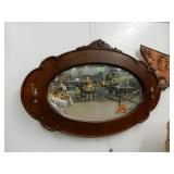 CONTEMPORARY 40" X 27" WALL MIRROR