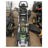 USED EGO 56 VOLT BATTERY OPERATED MOWER WITH