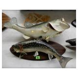 GROUP OF 2 FISH MOUNTS