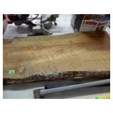 ROUGH CUT 42" X 19" X 1.5" OAK BOARD