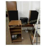 USED PIONEER STEREO SYSTEM WITH 2 SPEAKERS